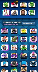Conta Clash Royale Nível 59 - Arena 25 - 10.261 Troféus 🔥🔥