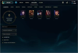 Contas Unrankeds lvl 30 + Capsulas - League of Legends LOL