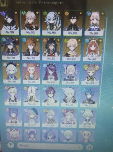 Genshin Impact - Nahida, Zhongli, Raiden, Kazuha, Nilou etc.