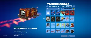 Conta rara de fortnite com travis scott, glow, stw fundador