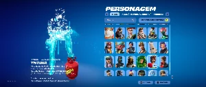 Conta rara de fortnite com travis scott, glow, stw fundador