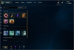 Lvl 184 / All Champ / 181 Skins / 50k Essência / 53 Emotes / - League of Legends LOL