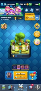 Vendo conta dw Clash Royale