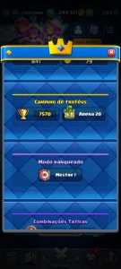 Vendo conta dw Clash Royale