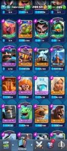 Vendo conta dw Clash Royale