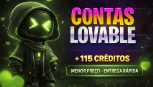 Créditos Lovable - Contas PRONTAS