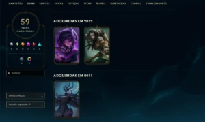 Conta De Lol Rara 2011 | 20 Skins | Unranked Kayle Juiza - League of Legends