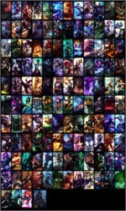 Conta League Of Legends 99 skins 123 champions level 236 LOL