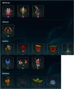 Conta League Of Legends 99 skins 123 champions level 236 LOL