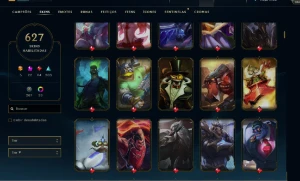 Conta LOL 650+Skins PAX TF - League of Legends