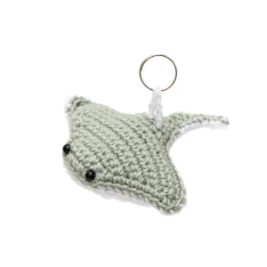 Arraia Cinza em Amigurumi - Artesanato e Personalizados