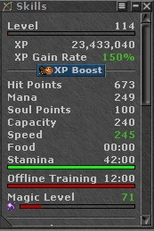 ELDER DRUID 114 - LUTABRA - Tibia