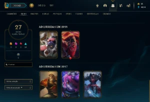 vendo conta Esmeralda IV - League of Legends LOL