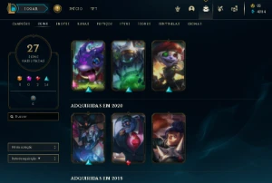 vendo conta Esmeralda IV - League of Legends LOL