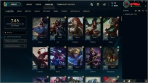 cvfamily - CONTA 4 - League of Legends LOL