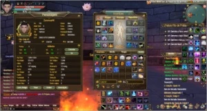 Conta Perfect World Level Up serve  ophiuchus tops accs PW