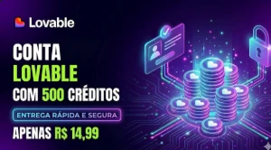 🔐 Conta Lovable 500 Créditos | Privada & Exclusiva | - Assinaturas e Premium