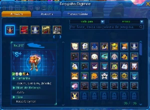 Conta ladmo - Digimon Masters Online