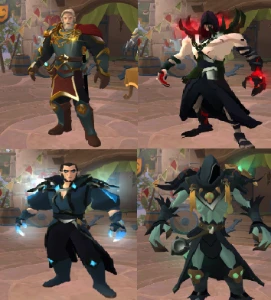 Conta 3.3b PVE / Lobo Top 1 Red / Muitas Skins - Albion Online