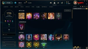 conta lol gold 4 - League of Legends