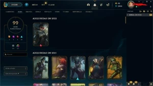 conta lol gold 4 - League of Legends