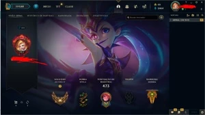 conta lol gold 4 - League of Legends