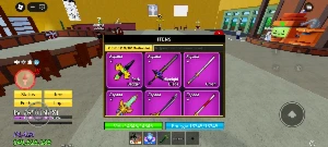 Conta blox fruit com todos os itens e gamepass - Roblox