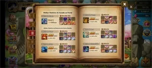 Summoners War Conta Late Game - 2 NAT5 L&D