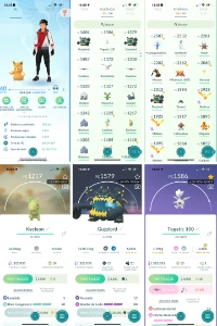 Conta Pokemon Go Starter Level 40 Blue - Pokémon