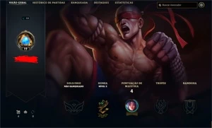 Conta iniciante lol com skin ultimate - League of Legends