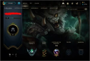 CONTA SMURF PLATINA 4 - League of Legends LOL