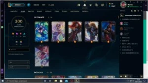 brazilian lol account with 236 icons 283 skins 160 emojis - League of Legends
