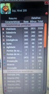 Iop 199 - Servidor Spiritia - Inteligência e Força - Dofus
