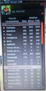 Iop 199 - Servidor Spiritia - Inteligência e Força - Dofus