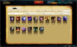 Conta League of Legends prata 2 LOL