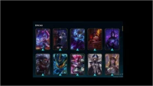 CONTA DE 2012/DIAMANTE/ 127 SKINS 7 VITORIOSAS E 3 ULTIMATES - League of Legends LOL