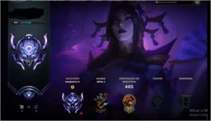 CONTA DE 2012/DIAMANTE/ 127 SKINS 7 VITORIOSAS E 3 ULTIMATES - League of Legends LOL