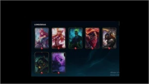 CONTA DE 2012/DIAMANTE/ 127 SKINS 7 VITORIOSAS E 3 ULTIMATES - League of Legends LOL