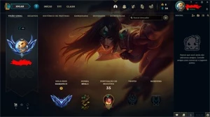 Conta league of legends D4 LOL