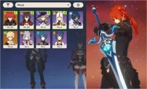 Genshin impact - Conta com diluc + espadão 4