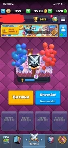 CONTA CLASH ROYALE NIVEL 14 - 21 CARTAS FULL - TODOS HERÓIS.