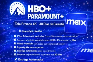 HBO MAX + Paramount 30 Dias