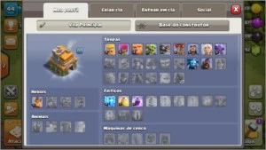 Centro de Vila 7 Rushado!! - Clash of Clans