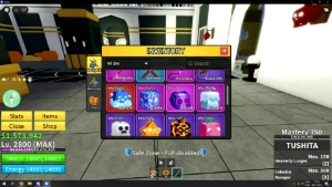 Conta com Tiger equipada + control no Inventario - Roblox