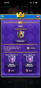 Conta com várias cartas full - Clash Royale