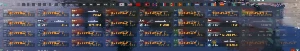 World of Warships Conta lendária com 389 Barcos - World of Tanks WOT