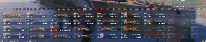 World of Warships Conta lendária com 389 Barcos - World of Tanks WOT