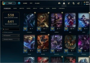 Conta lol Platina 4 level 382 com 50 reais de RP