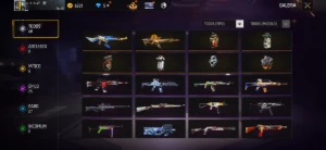 🔥 Conta de Free Fire à Venda – Skins Raras + Passes de Elit