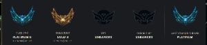 Conta de LOL nível 400, gold 2 solo, 150+ skins - League of Legends